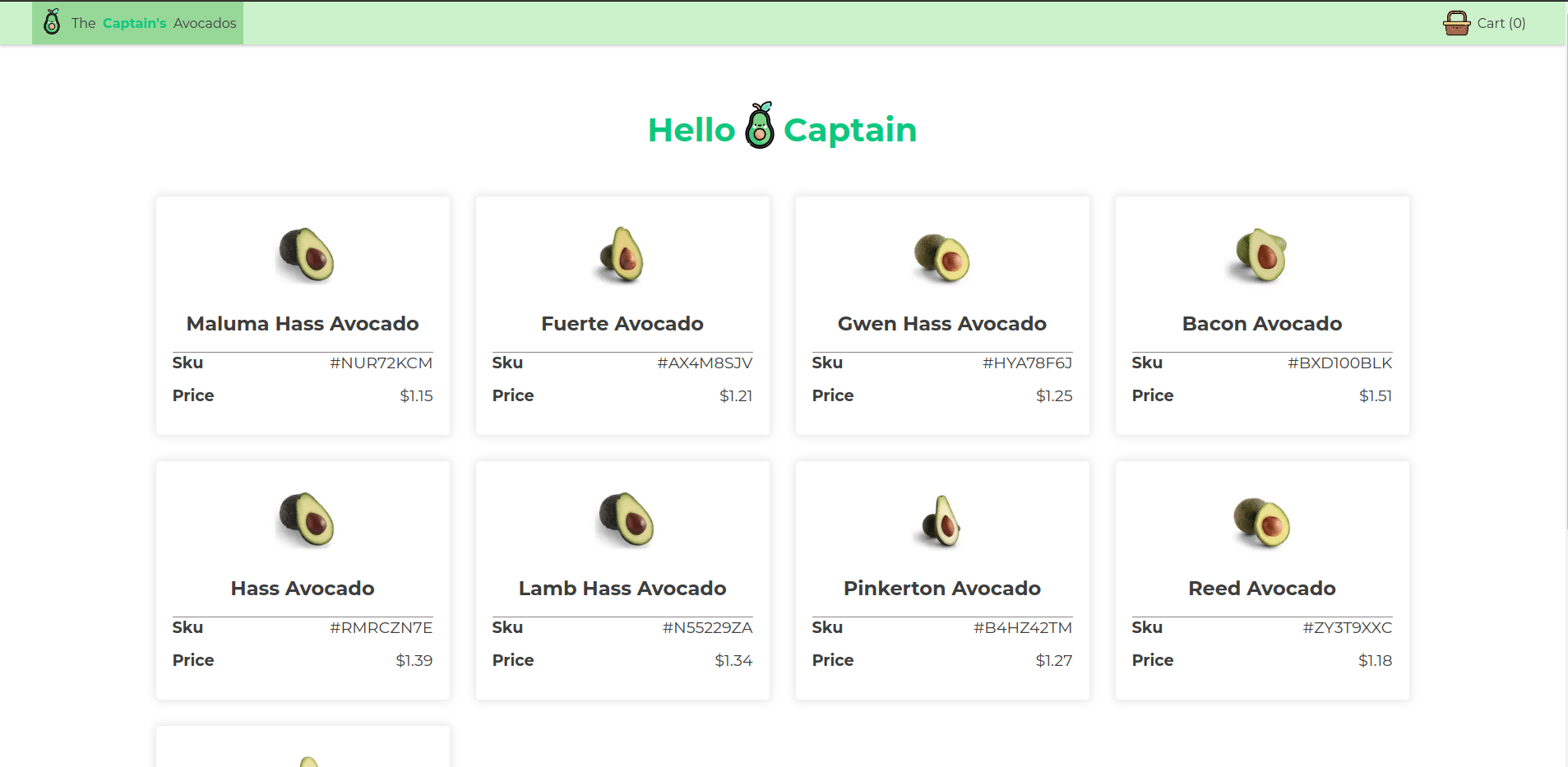 Captain Avocados